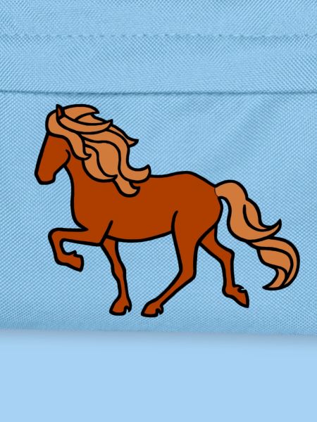 Icelandic horse, fox, lighter