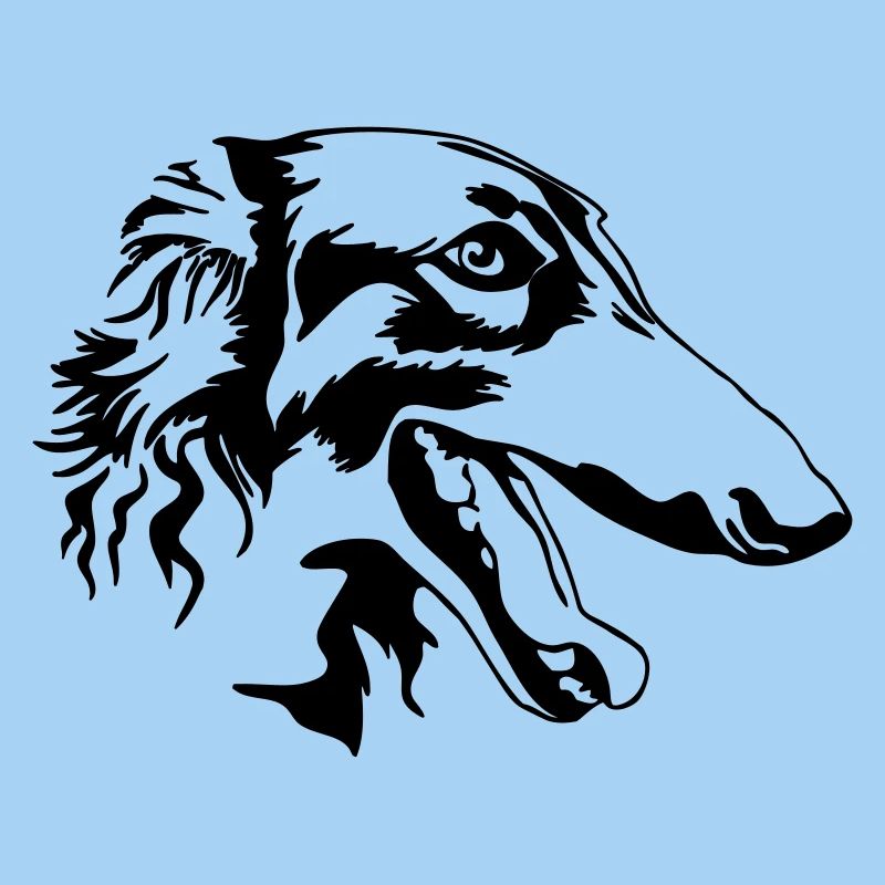 Borzoi head