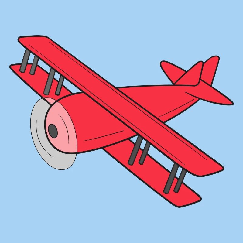 Flugzeug Doppeldecker