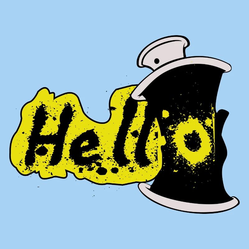 Hallo Spray Effekt