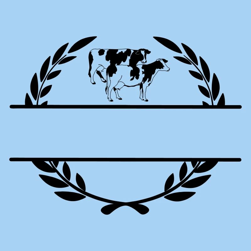 Monogramm Milchkühe