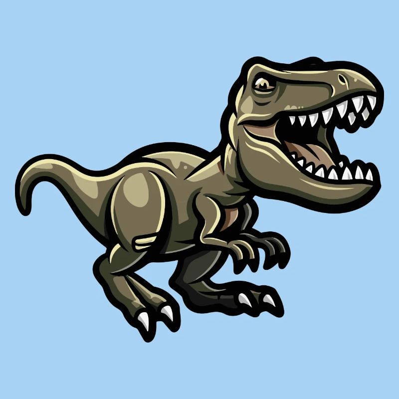 Dinosaur T-Rex Comic