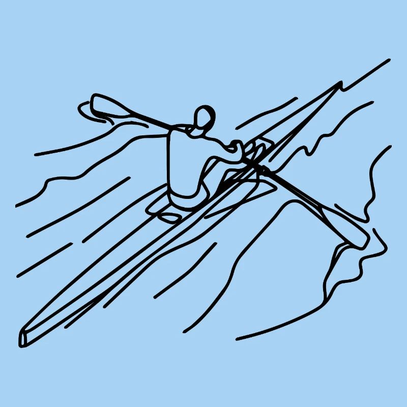 Rower Drawing