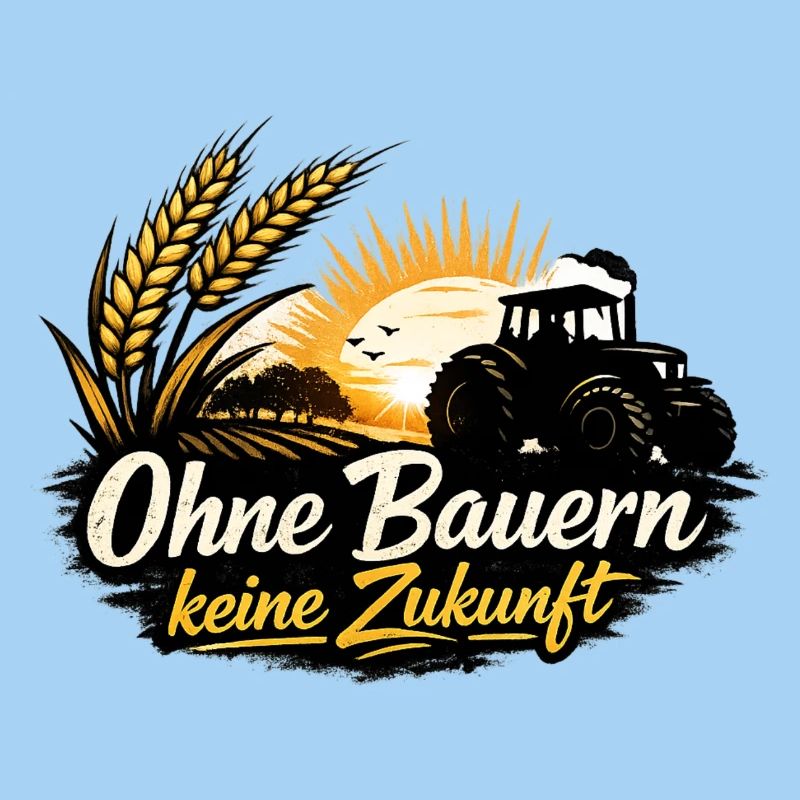No future without farmers-agriculture-tractor