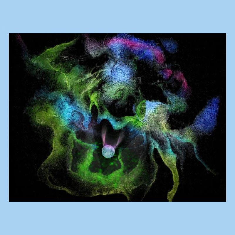 Kosmische Rauchnebelkugel