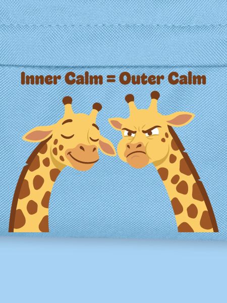 Giraffen-Psychologie: Inner Calm = Outer Calm