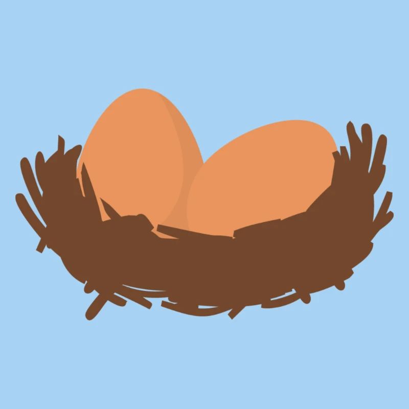 Eier Nest Egg Easter