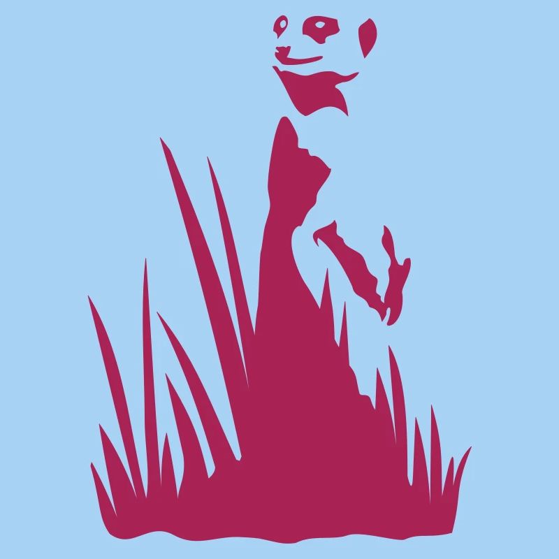 Suricate en prairie