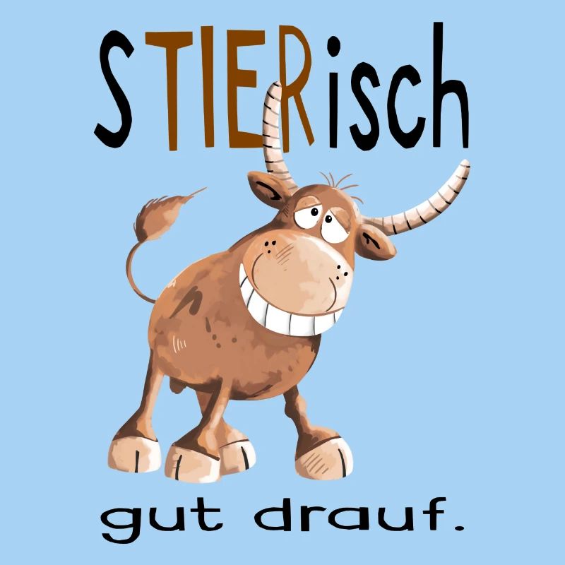 Tierisch gut drauf - Stier - Bulle - Comic - Fun