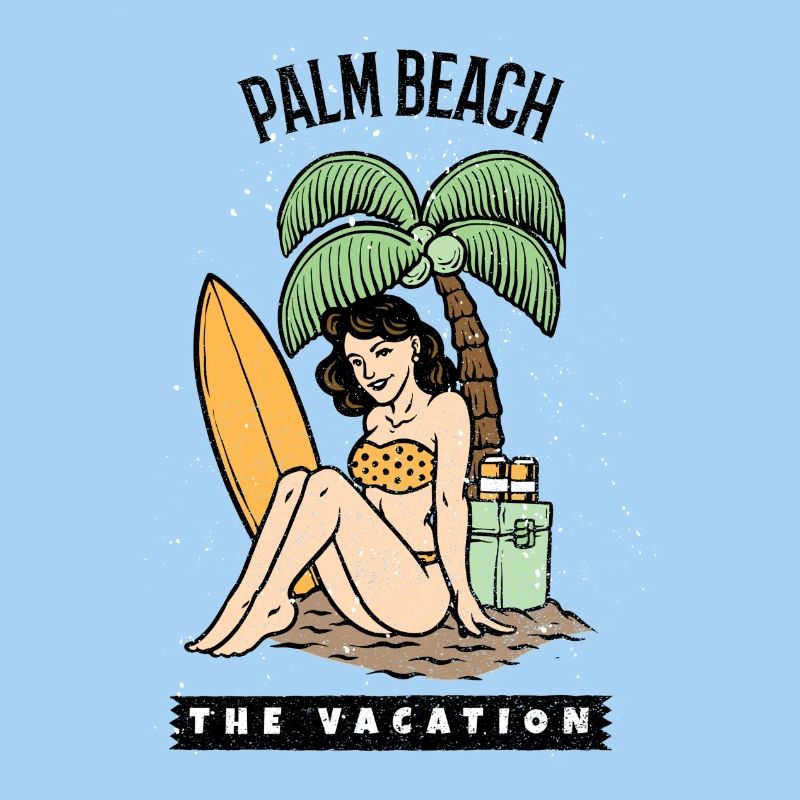 Palm Beach pin up