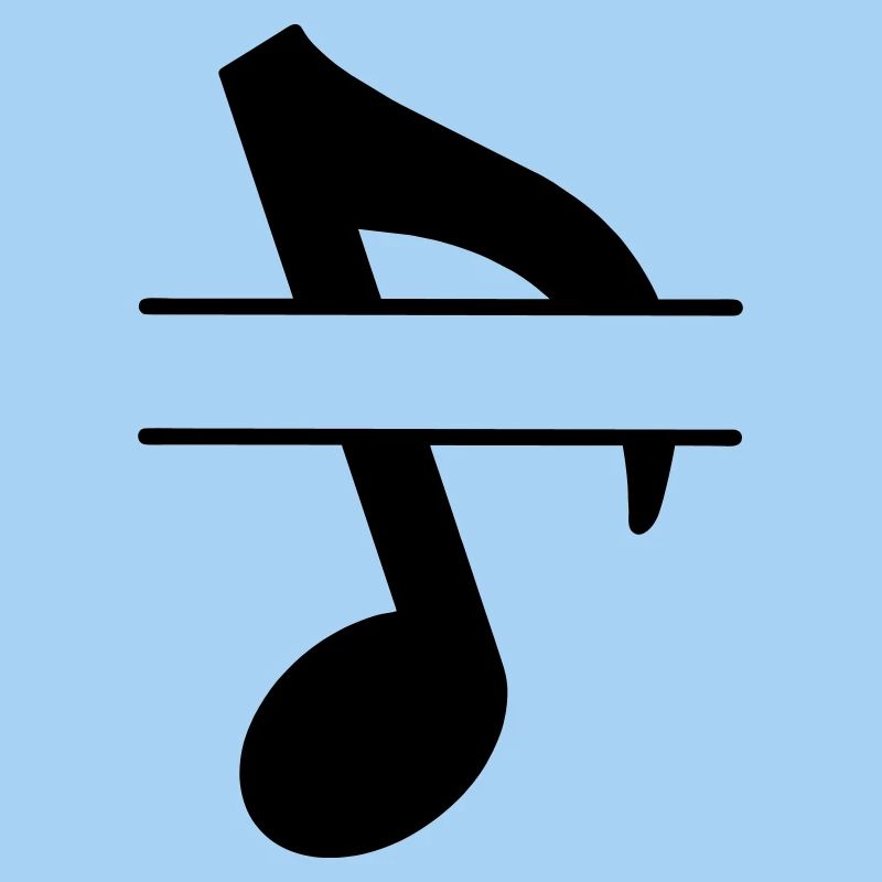 Textbanner Musiknote