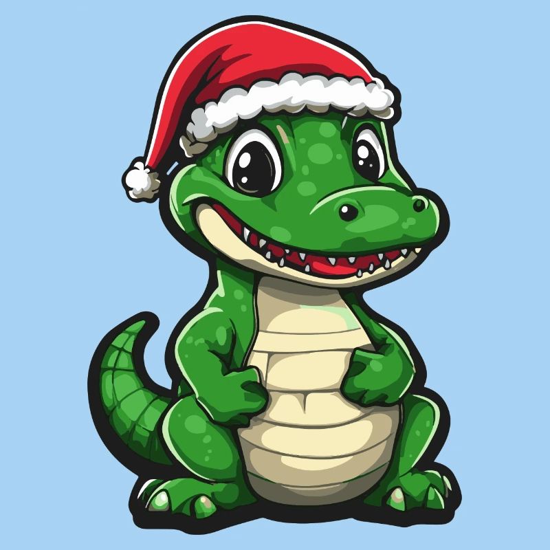 Alligator Christmas