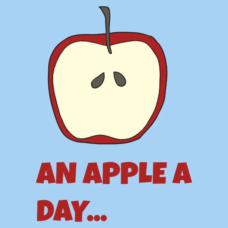 an apple