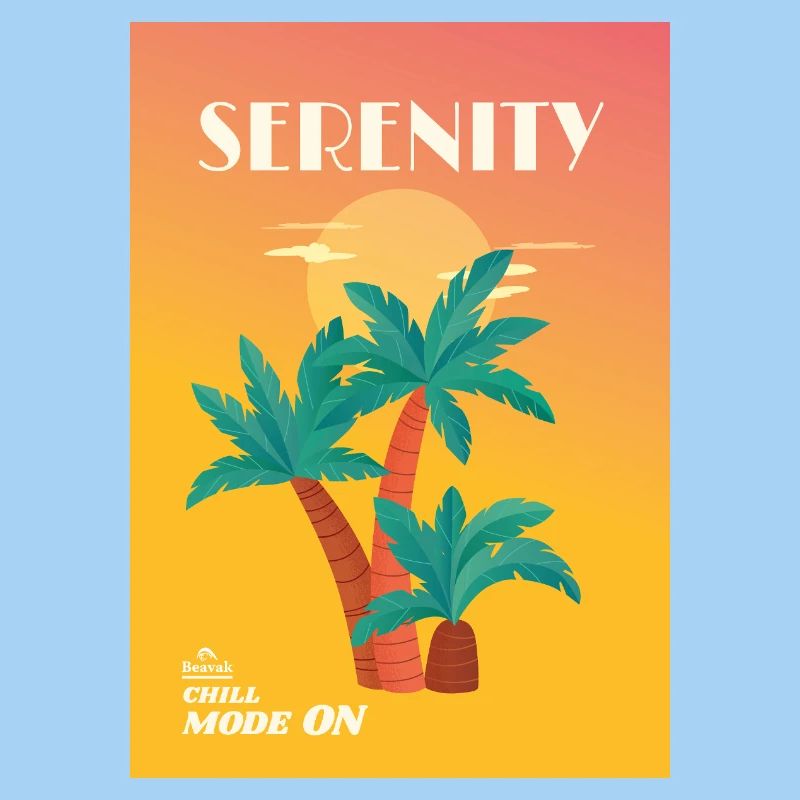 SERENITY – Chill Mode ON | Palm Trees & Sunset