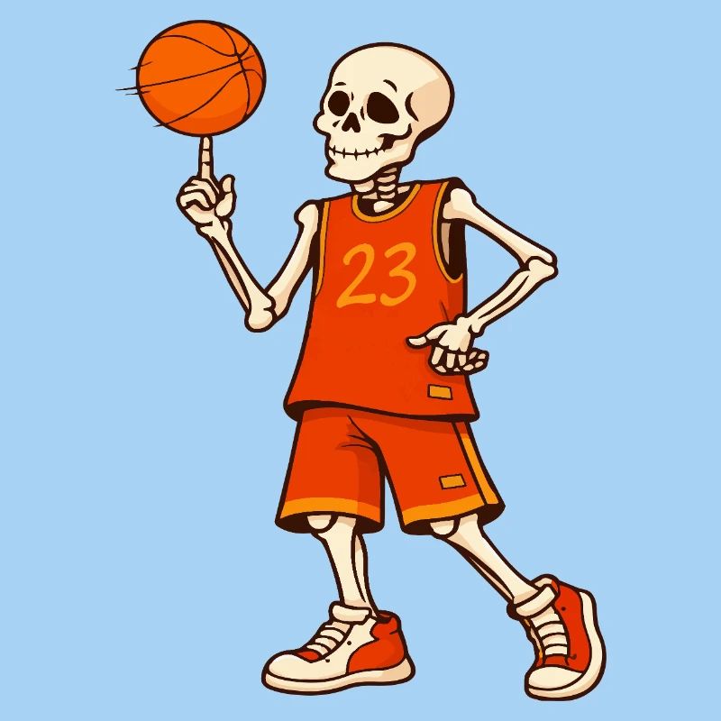 Skeleton Hoops 23