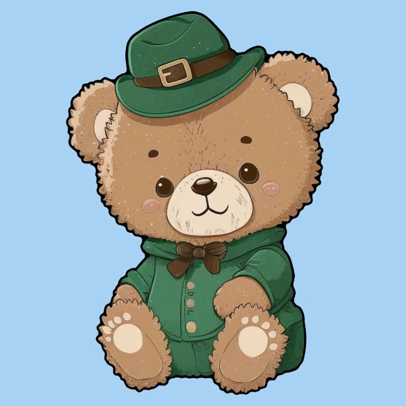 Emerald Leprechaun Bear