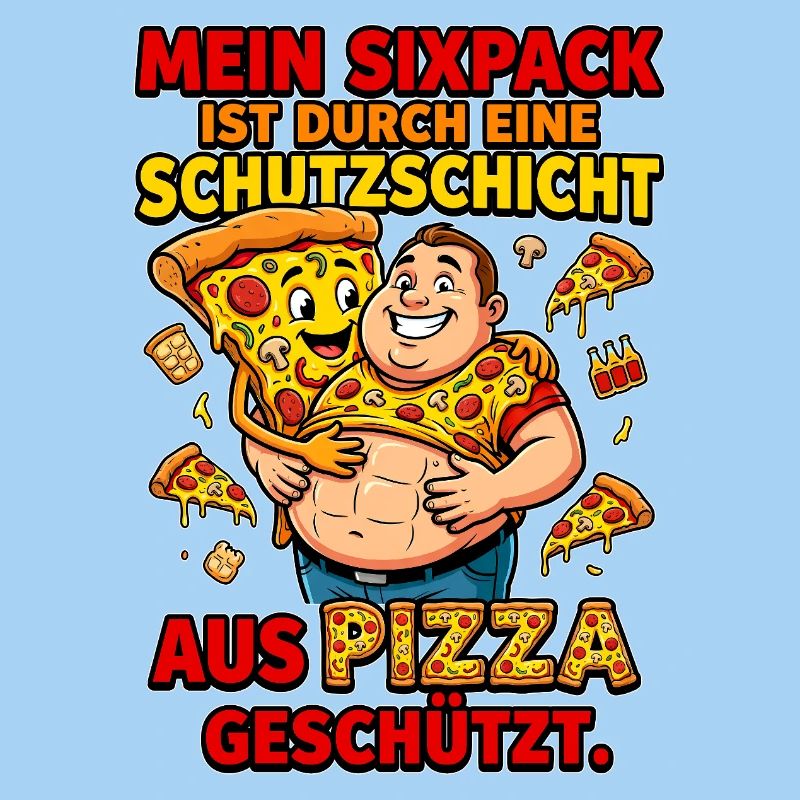 Pizza Sixpack Protective Layer Meme