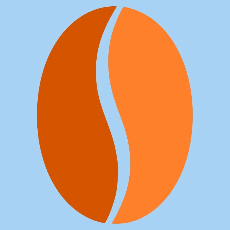 Coffee Bean Bean Flat Icon