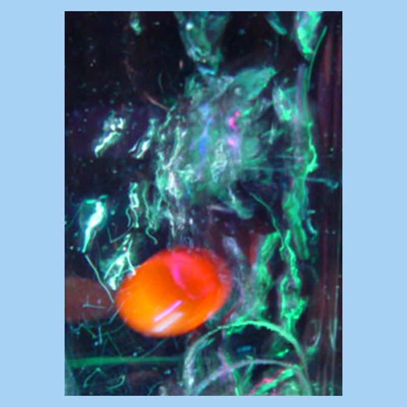 Neon Nebula with Orange Core
