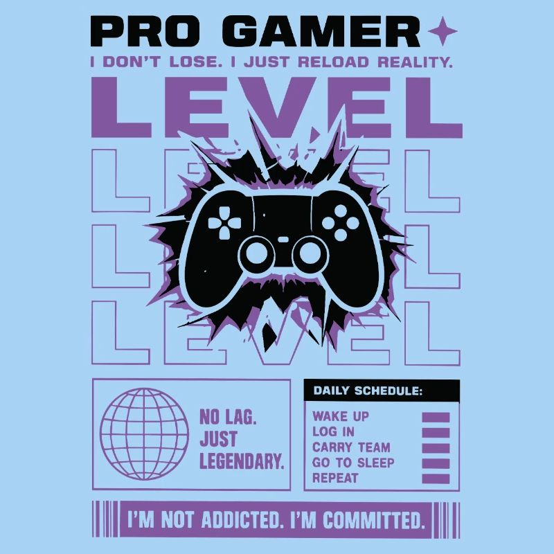 Pro Gamer Level Up Controller Design