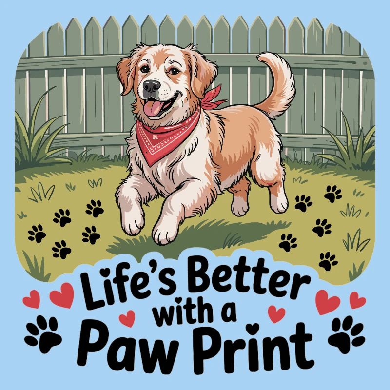 Life's Better with a Paw Print