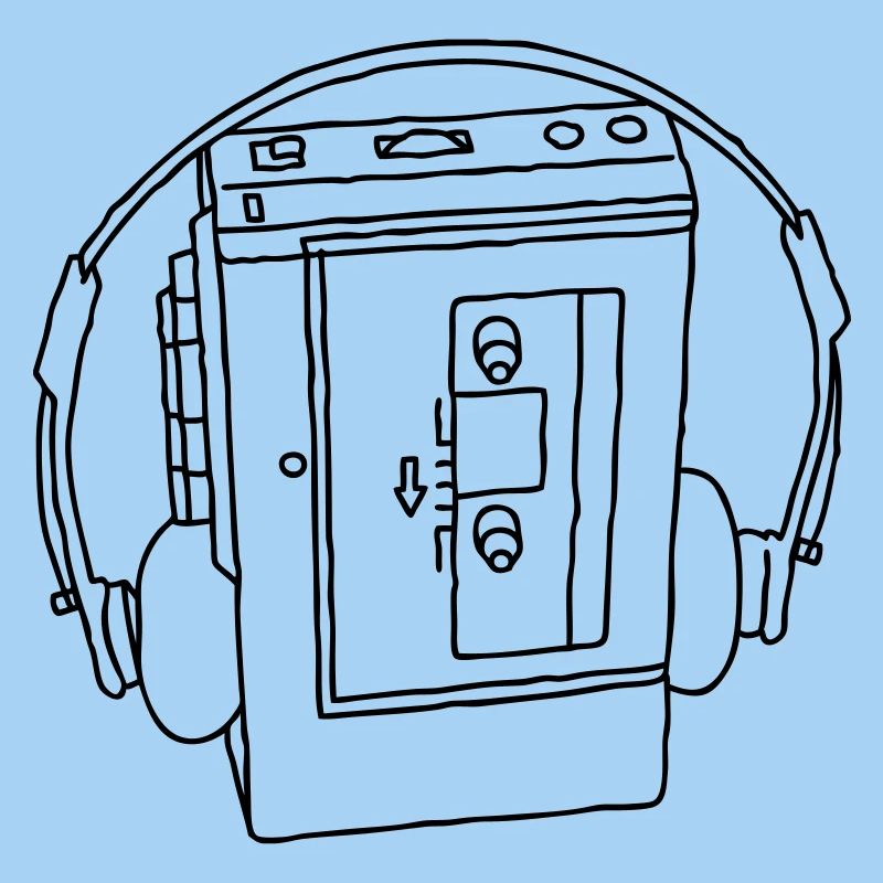 WALKMAN cassette recorder