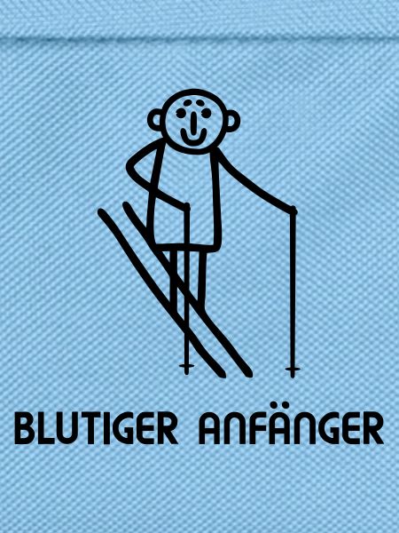 Skifahrer Anfänger
