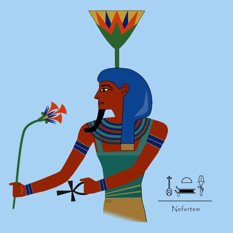 Nefertem I ancient Egyptian deity