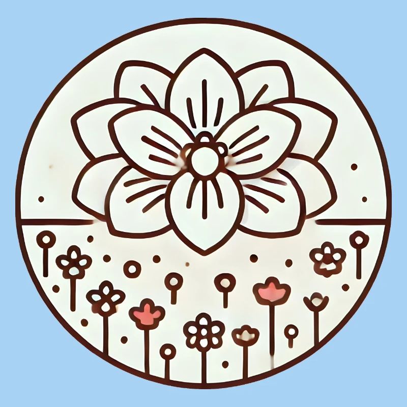 Blumenwiese hell