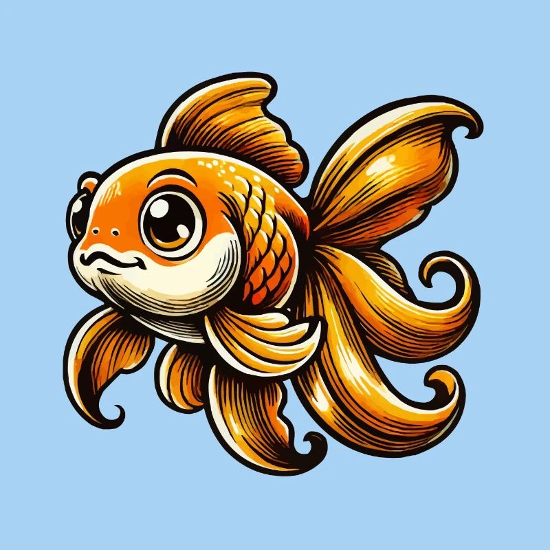 Goldfisch Comic