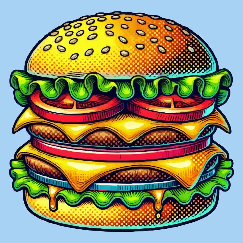 burger cheeseburger