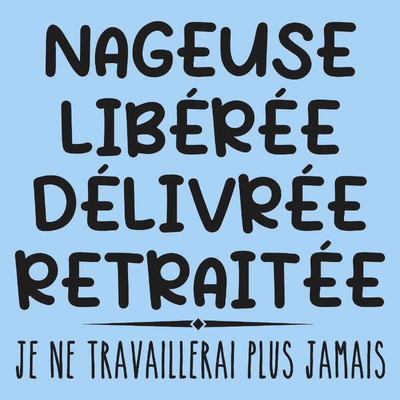 Nageuse célèbre sa retraite avec humour cadeau
