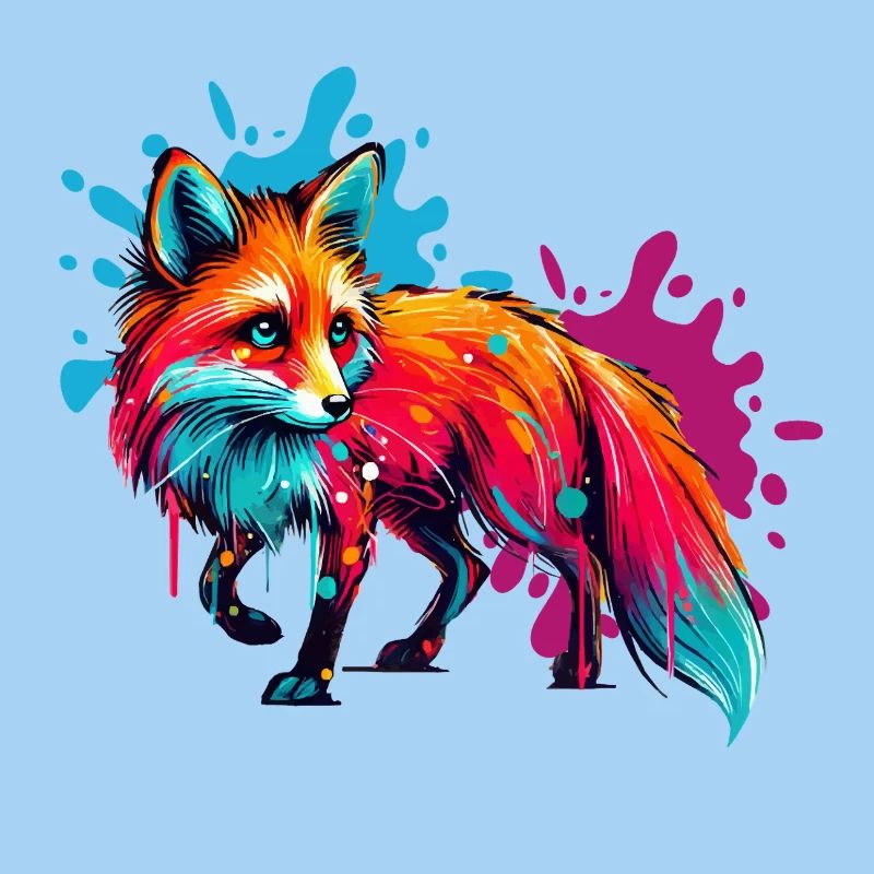 Peinture Fox