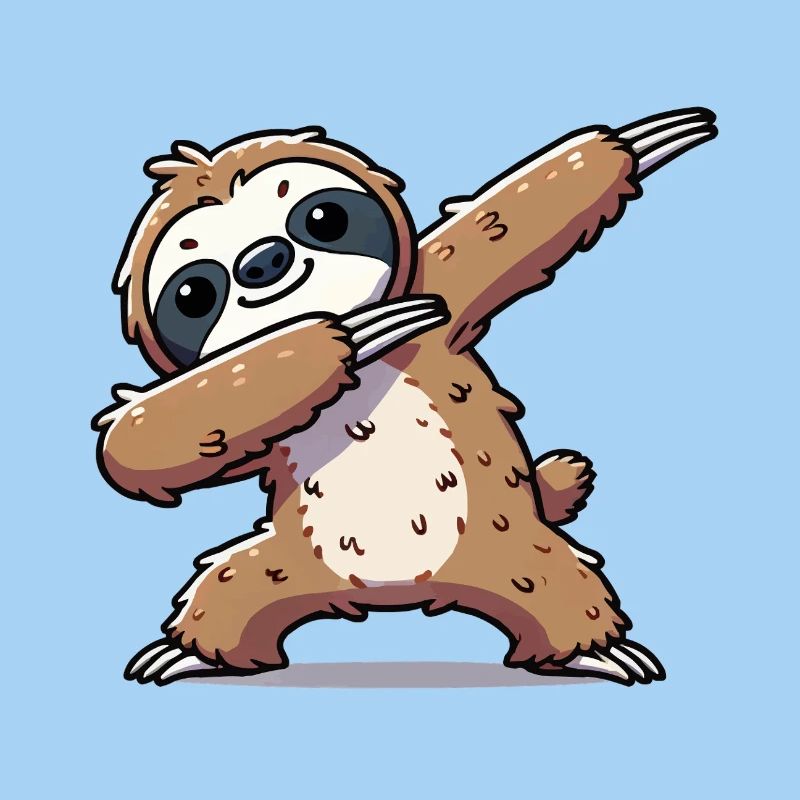 faultier dabbing