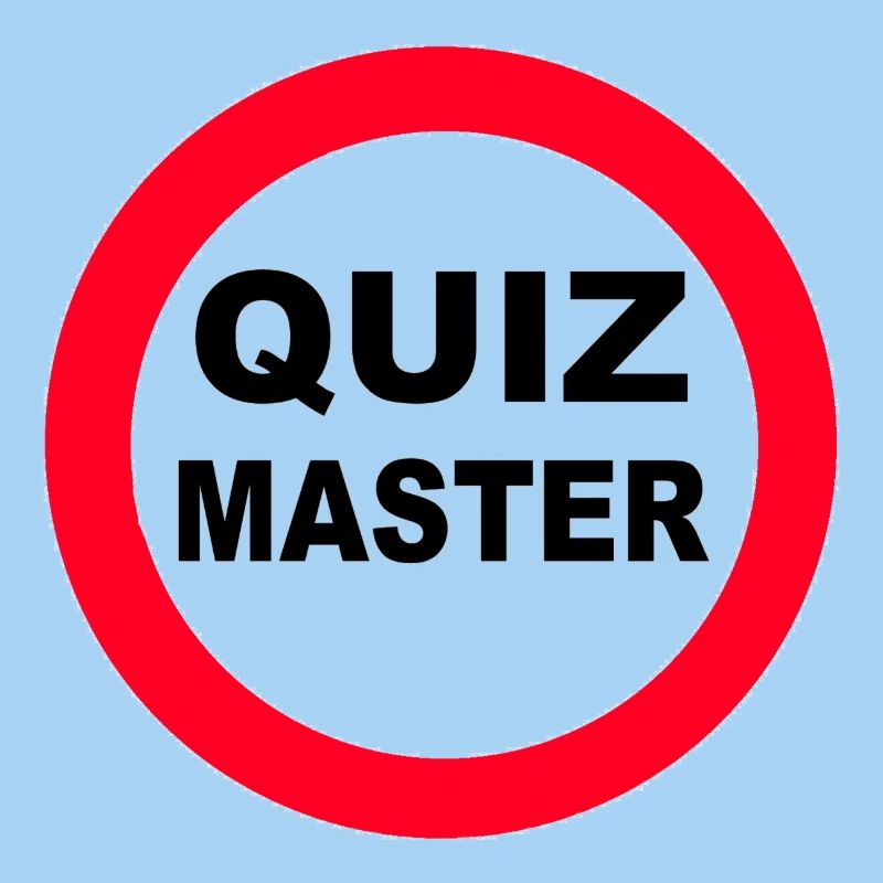 Quiz Master Stop Sign