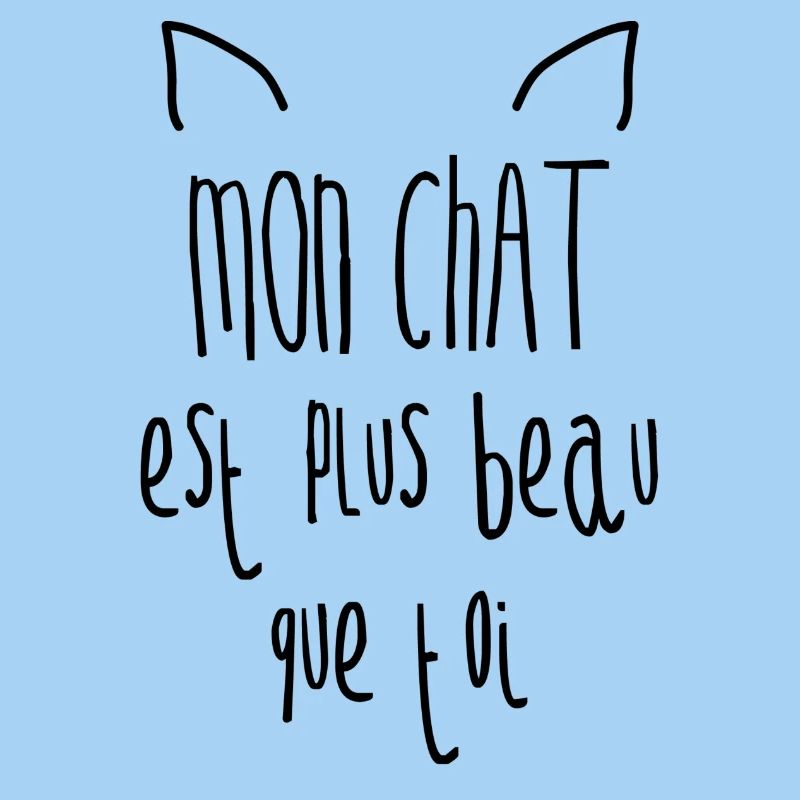 Mon chat + beau noir