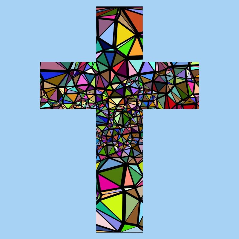 abstract cross