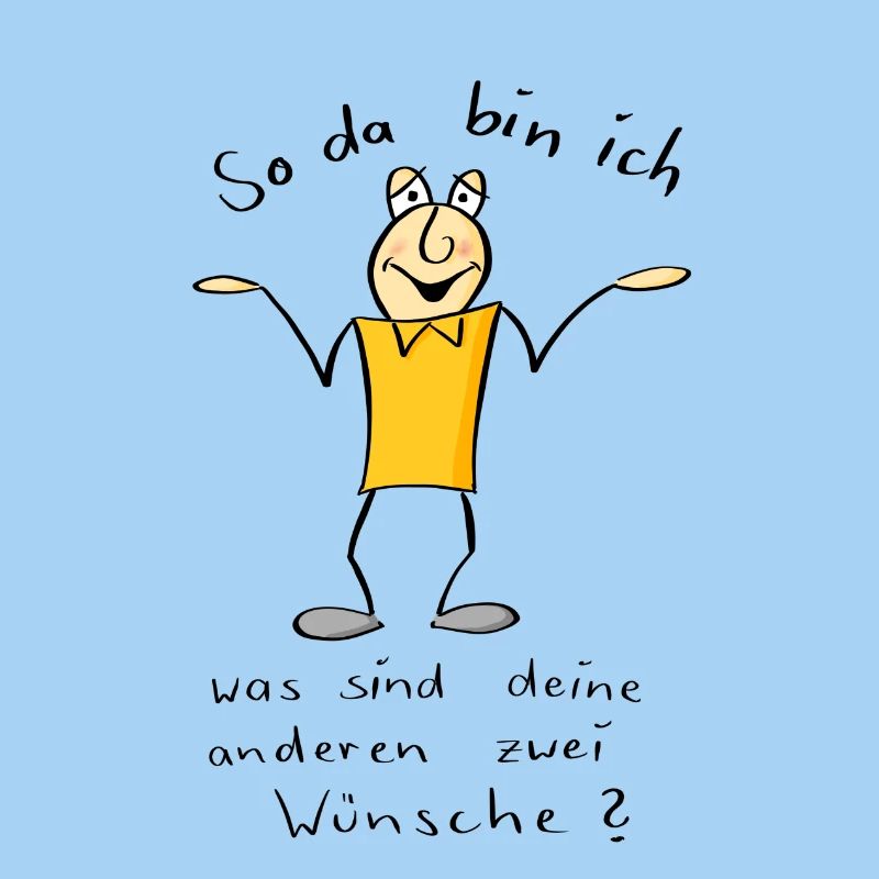 So da bin ich