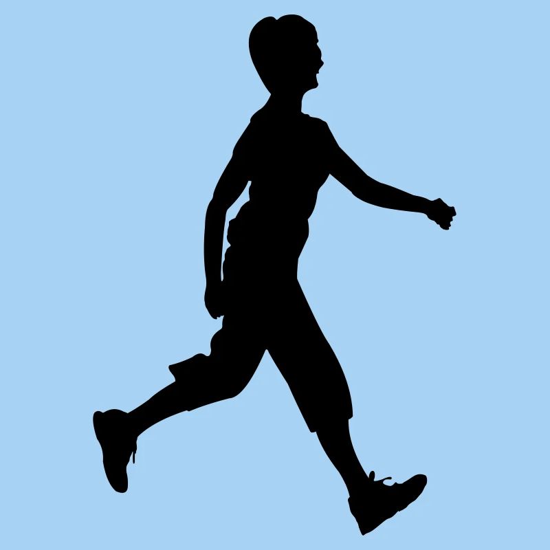 Walker shadow figure logo