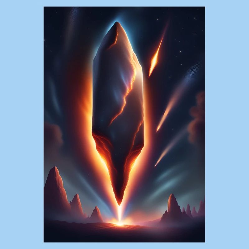 Cooler Meteorit