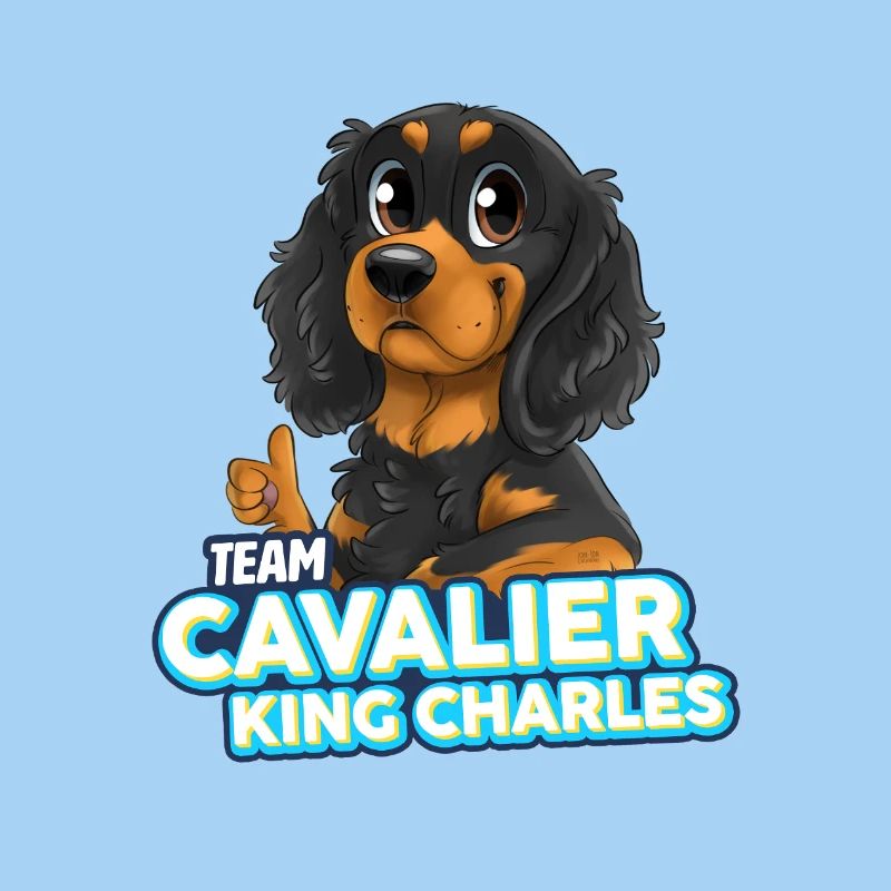 TEAM Cavalier King Charles - Black & Tan