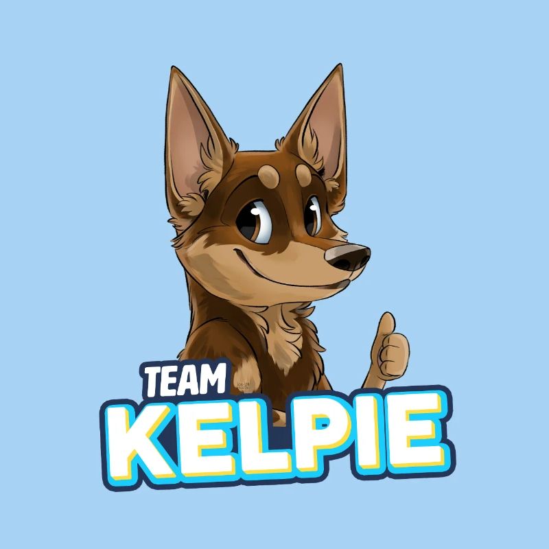 TEAM Kelpie - Chocolate & Tan