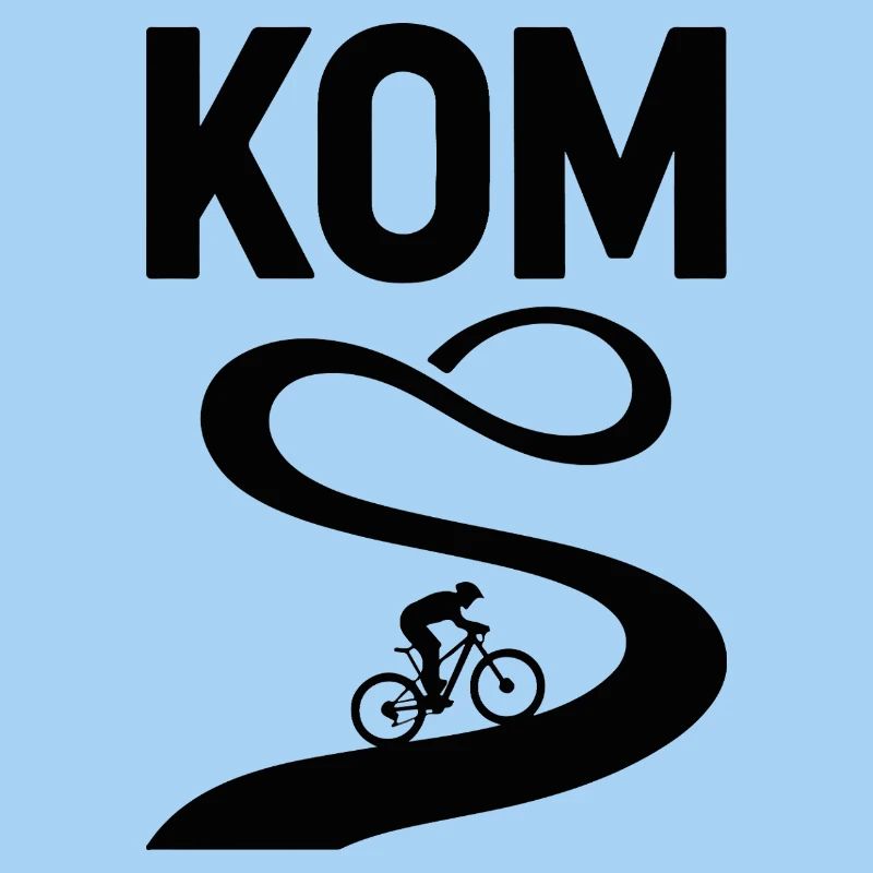 KOM Crown Switchback MTB Badge
