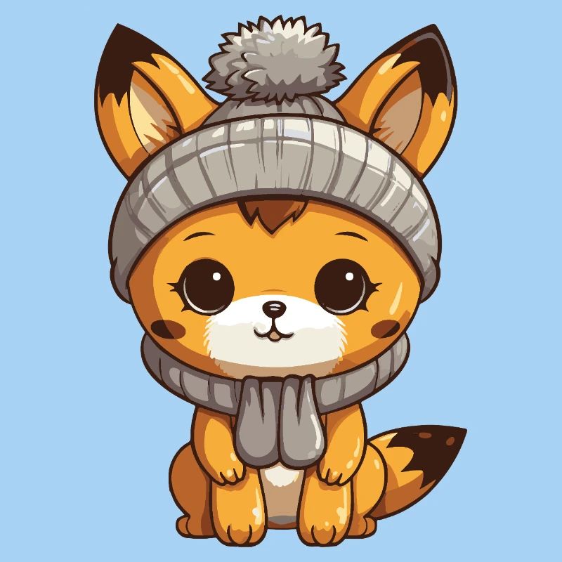 Fuchs Winter Comic