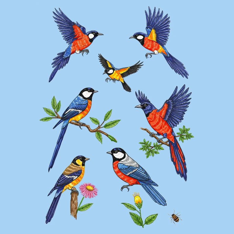 Lebendiger Eisvogelflug