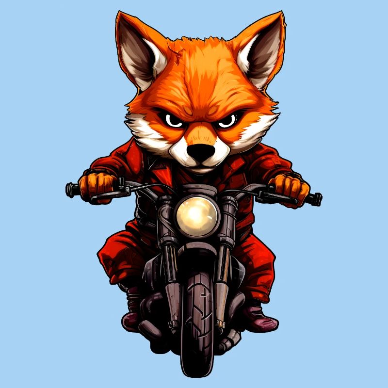 Motorcycle Foxes