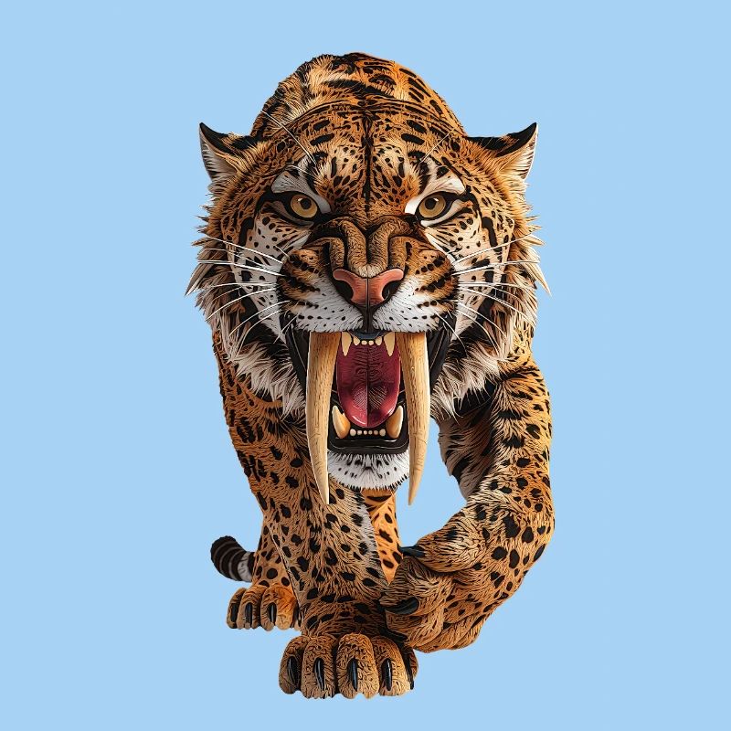 Saebelzahnkatze - Säbelzahntiger