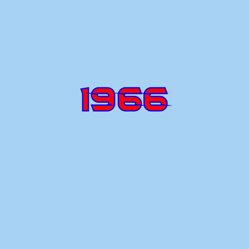 1966 Retro Neon Typography