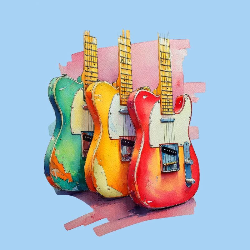 3 guitares