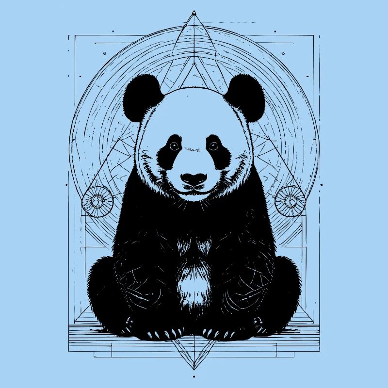 Panda Muster